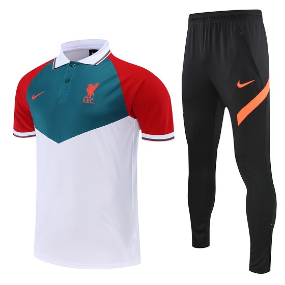 AAA Quality Liverpool 22/23 White/Green/Red Training Kit Jerseys